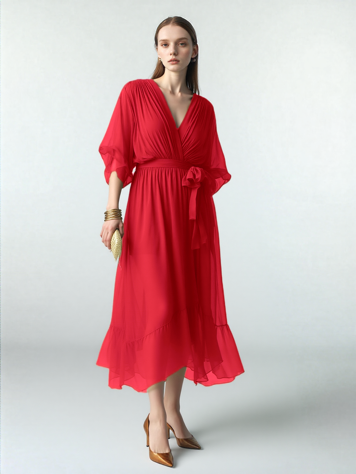 Celeste Chiffon Dream Dress – Light, Flowing Elegance for Every Occasion