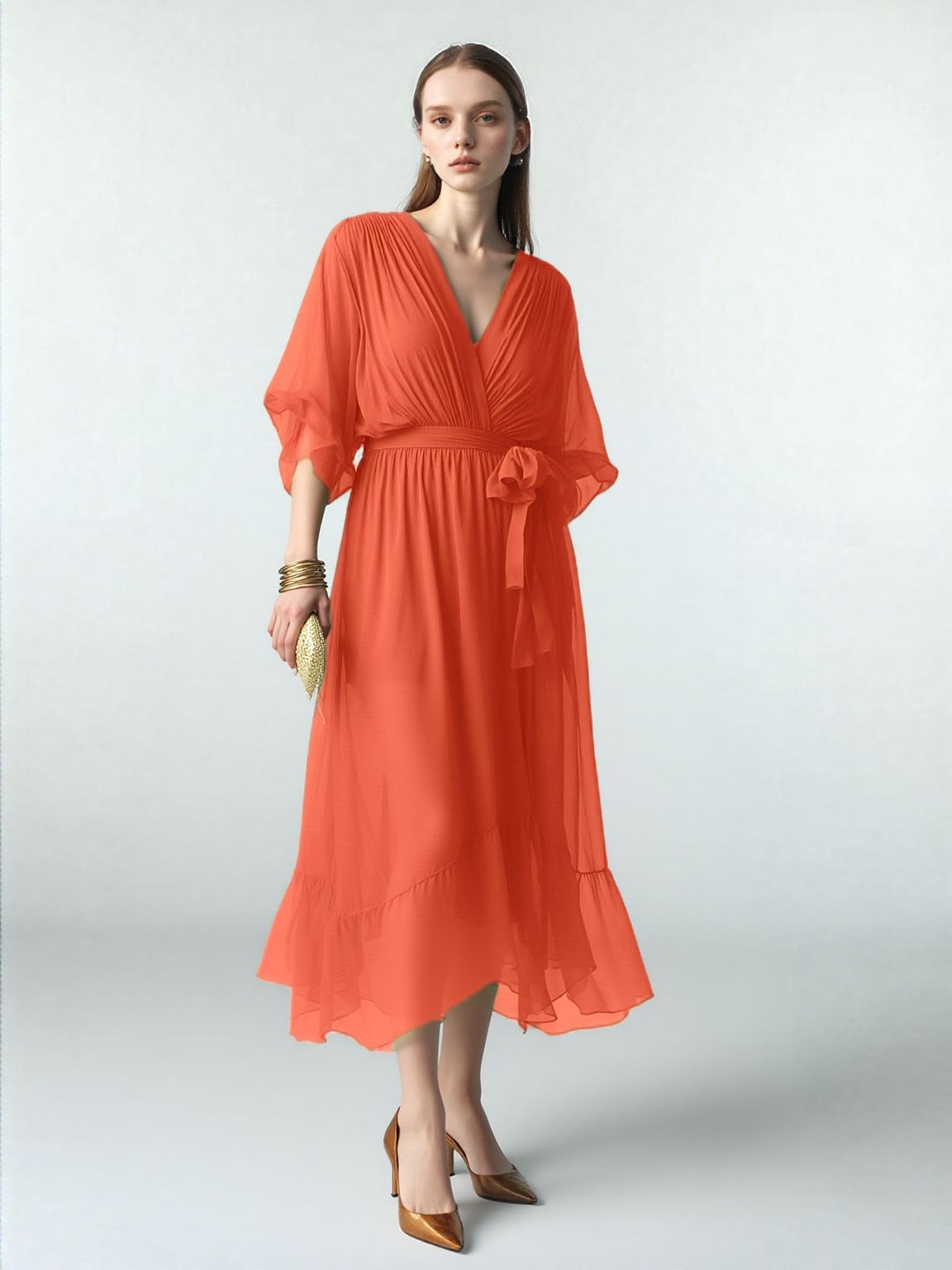 Celeste Chiffon Dream Dress – Light, Flowing Elegance for Every Occasion