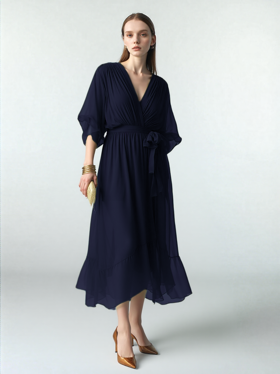 Celeste Chiffon Dream Dress – Light, Flowing Elegance for Every Occasion
