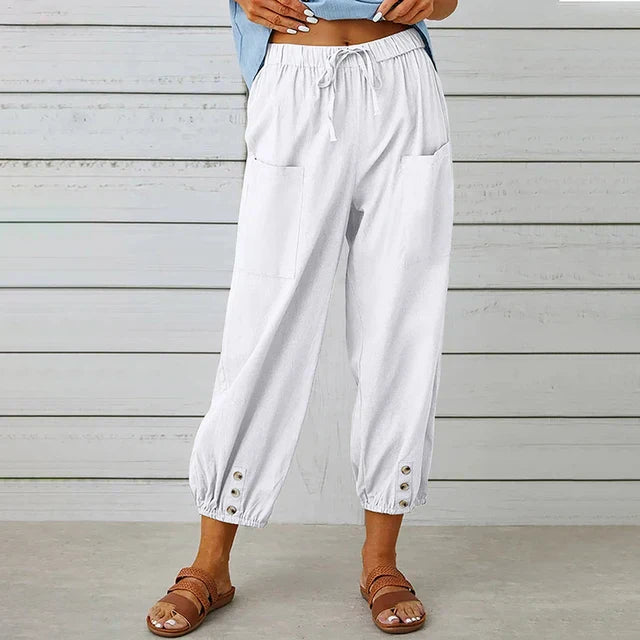Jade Relaxed Linen Pants