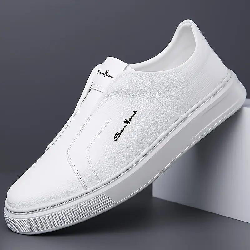 Harper Slip-On Vegan Leather Sneakers – Coastal Comfort