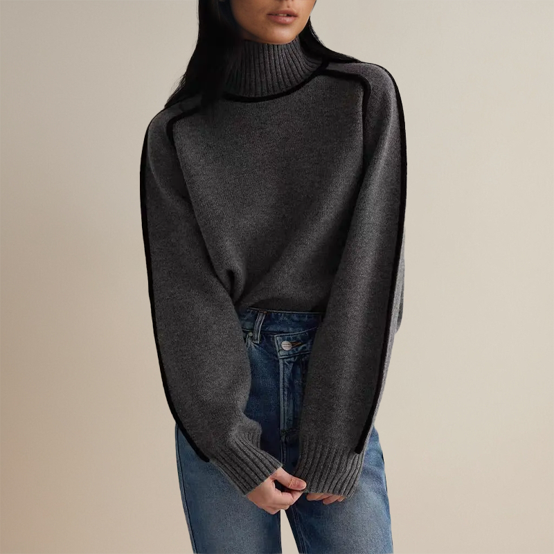 The Ava Luxe Soft Turtleneck Sweater