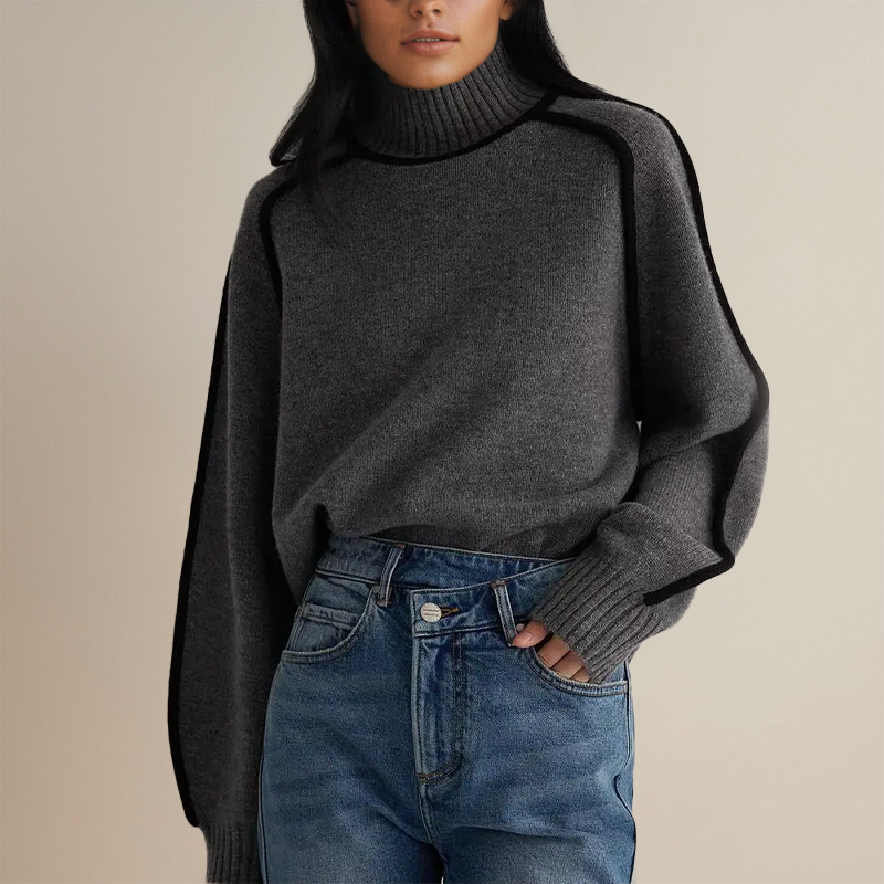 The Ava Luxe Soft Turtleneck Sweater