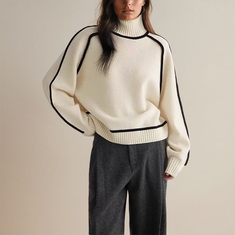 The Ava Luxe Soft Turtleneck Sweater
