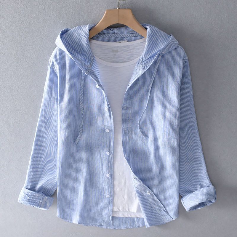 DriftLoom Airweight Linen Hoodie
