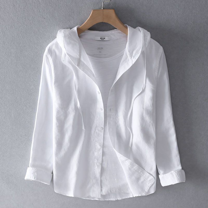 DriftLoom Airweight Linen Hoodie