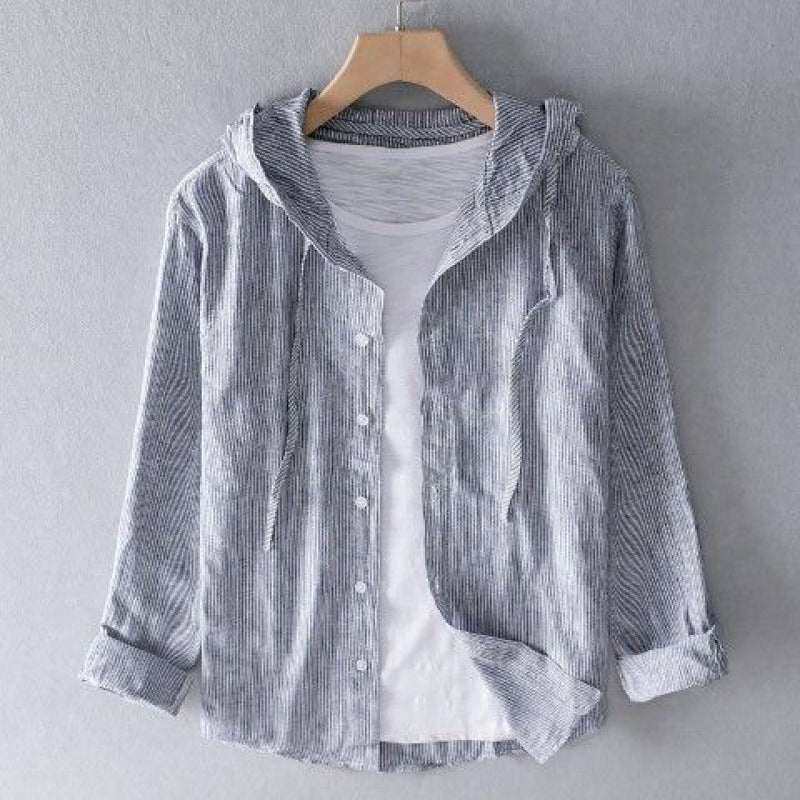DriftLoom Airweight Linen Hoodie