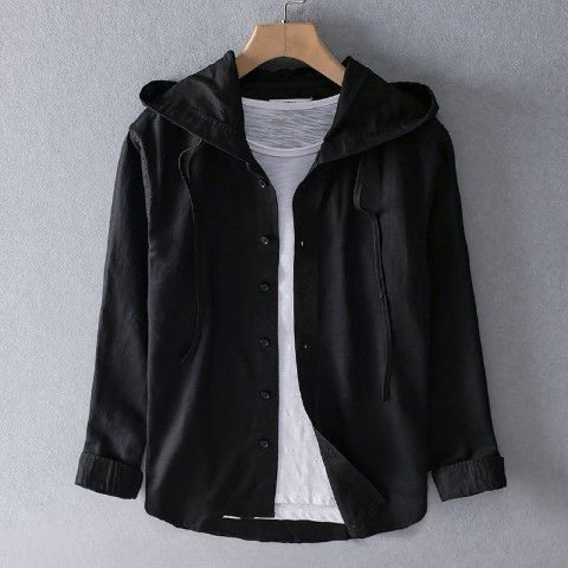 DriftLoom Airweight Linen Hoodie