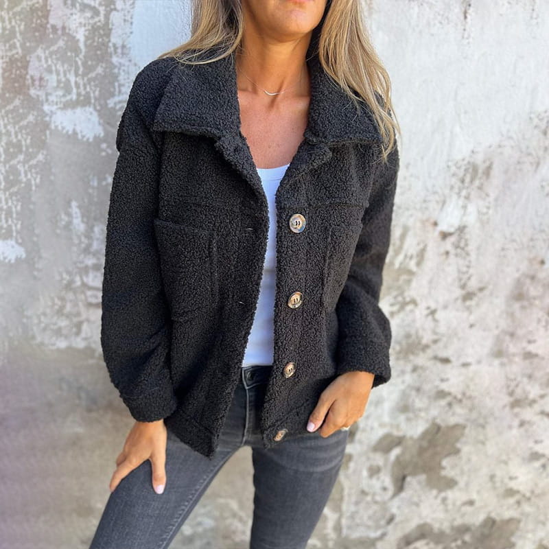 Audrey Refined Longline Wool Blend Coat
