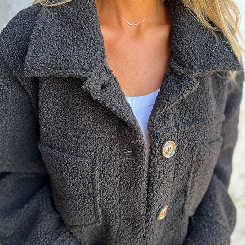 Audrey Refined Longline Wool Blend Coat