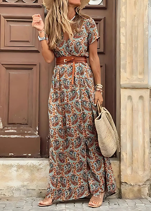 Solara Boho Maxi Dress