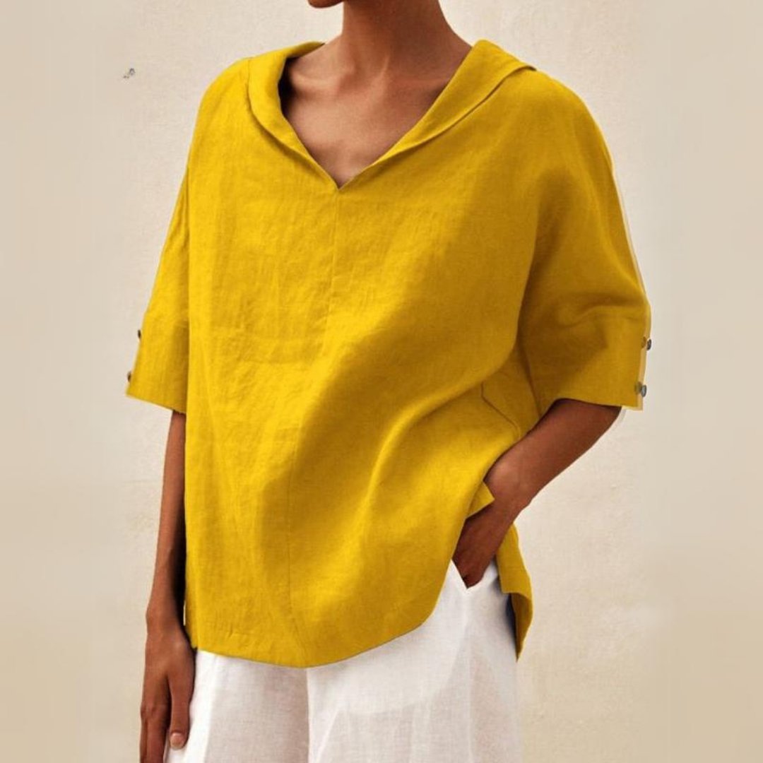 Clare Everyday Luxe V-Neck Blouse