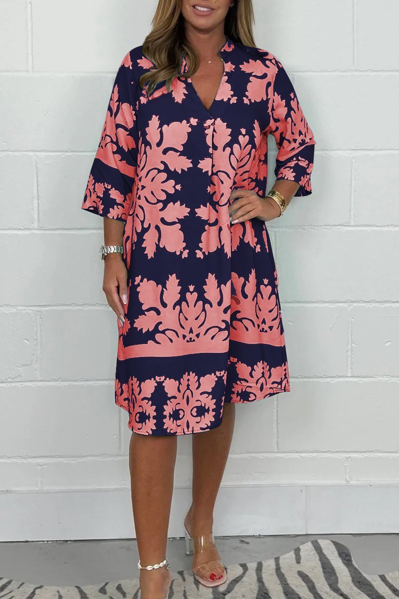 Isla Airy Elegance Long Sleeve Dress