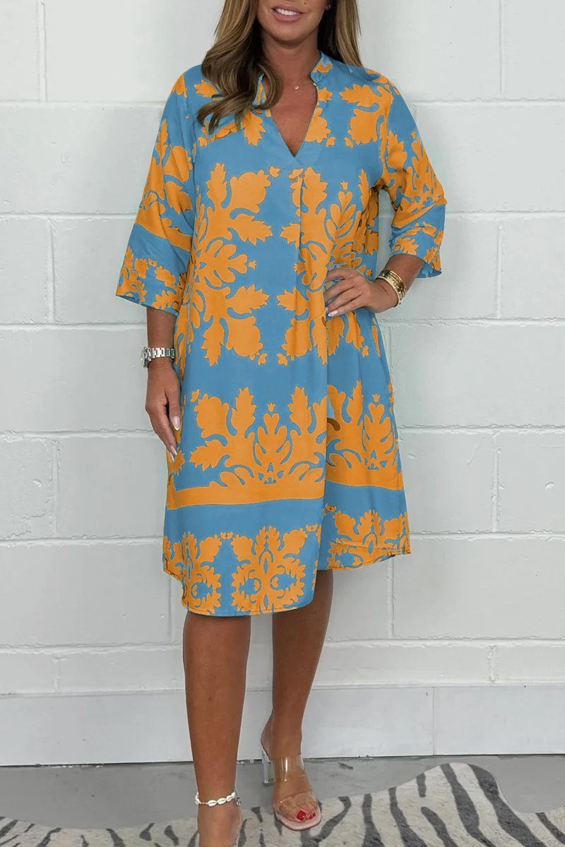 Isla Airy Elegance Long Sleeve Dress