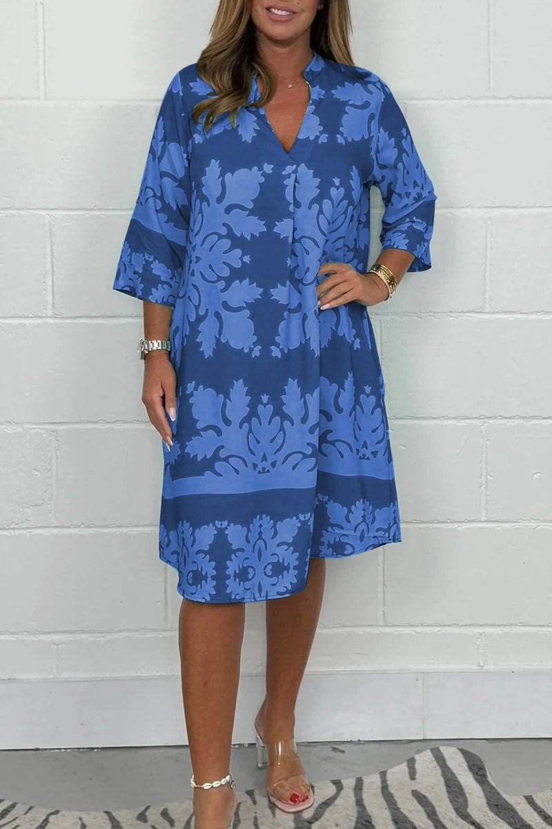 Isla Airy Elegance Long Sleeve Dress