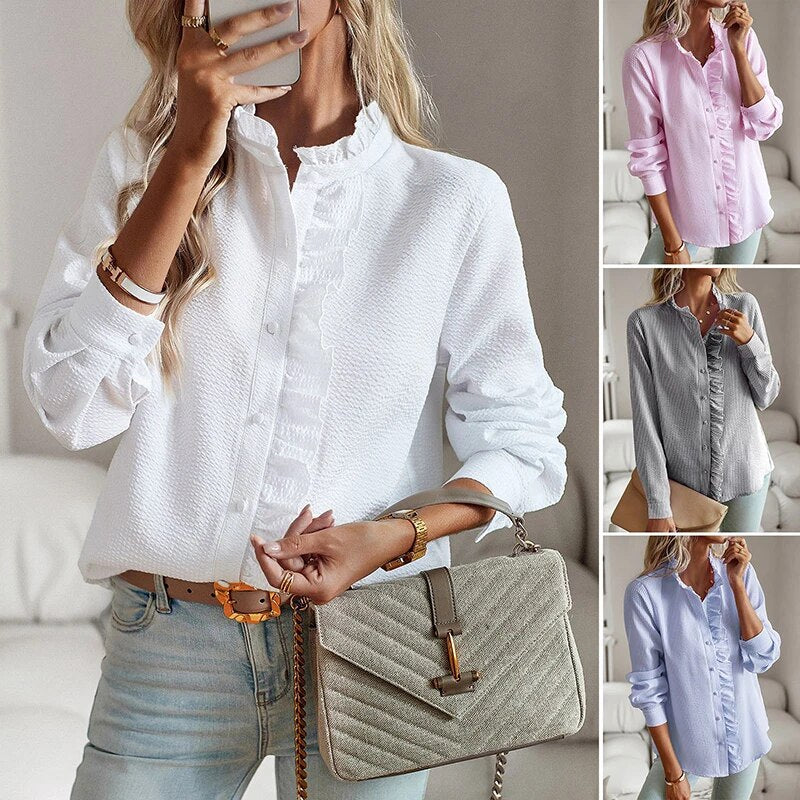 Modeflux Tailored Drape Blouse