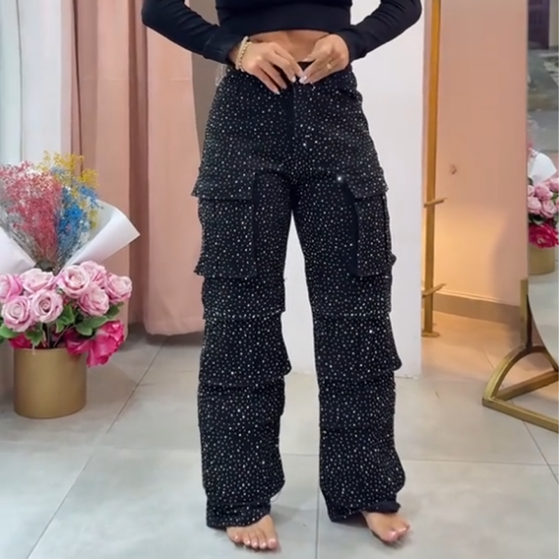 Olivia Spark Wide-Leg Pants