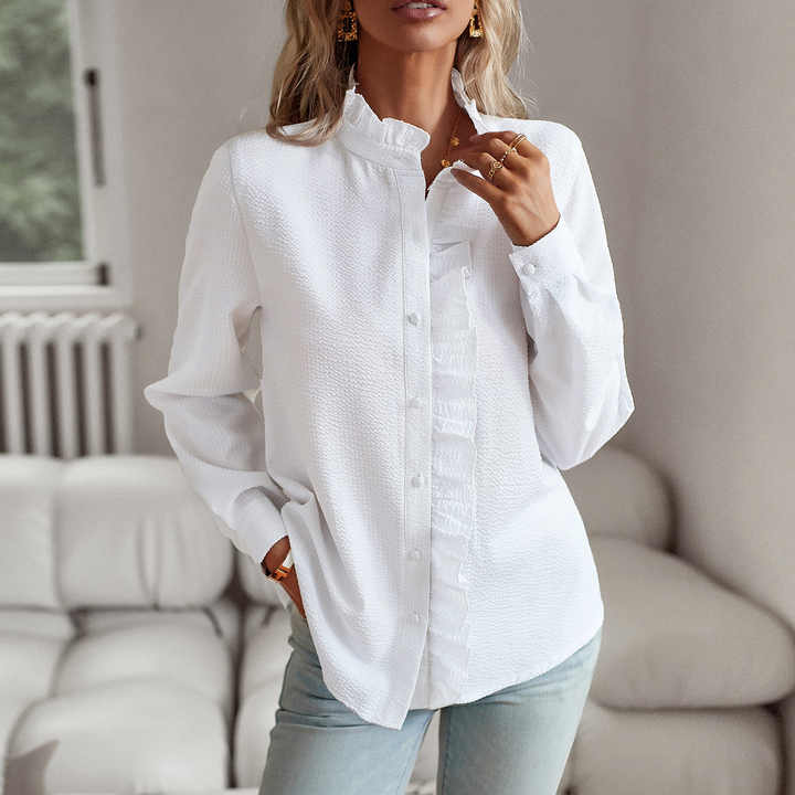 Modeflux Tailored Drape Blouse