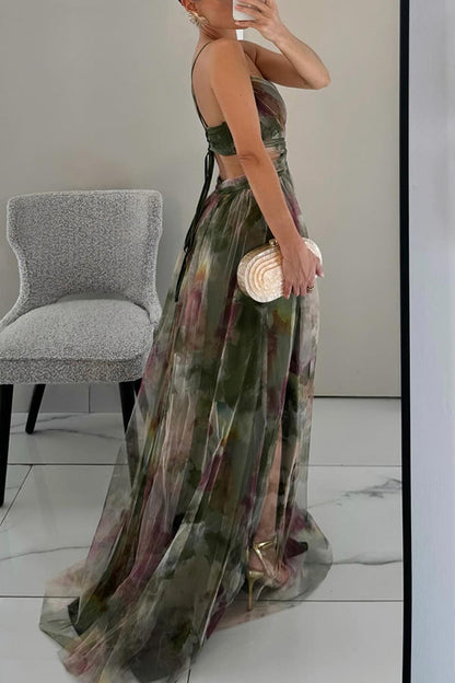 Isla Fleur Flowy Maxi Dress