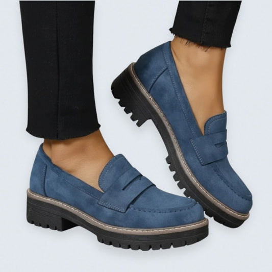 Olivia Penny Loafers Classic Style with Cushioned Ease