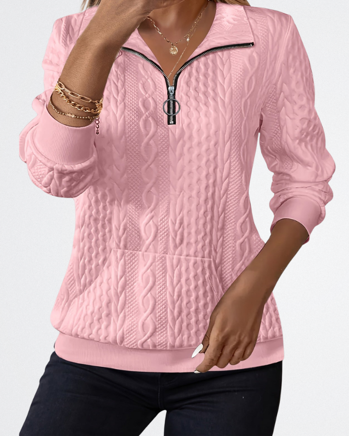 Maddie Cozy & Confident Half-Zip Pullover