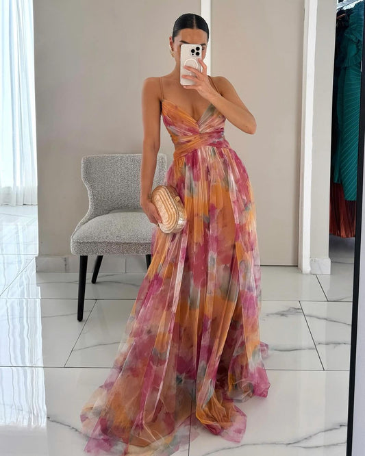 Isla Fleur Flowy Maxi Dress