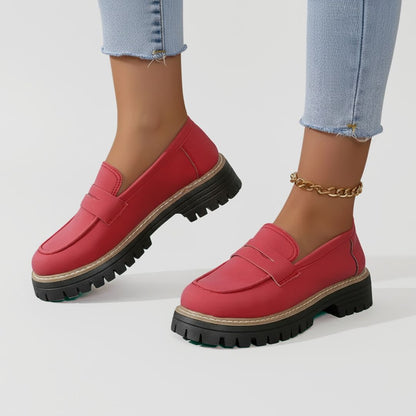 Olivia Penny Loafers Classic Style with Cushioned Ease