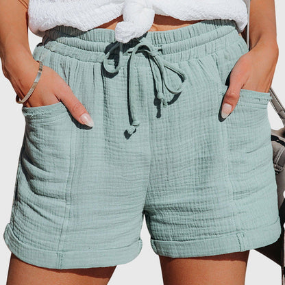 Briony Loose Fit Women’s Shorts with Elastic Waist
