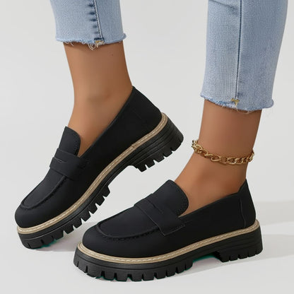 Olivia Penny Loafers Classic Style with Cushioned Ease