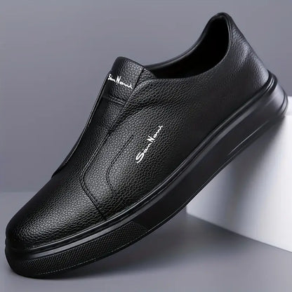 Harper Slip-On Vegan Leather Sneakers – Coastal Comfort