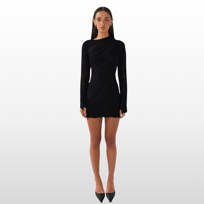 Side Glance Mini Dress