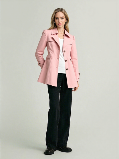 The Spring Sovereign Coat – Lightweight Layering with Timeless Structure