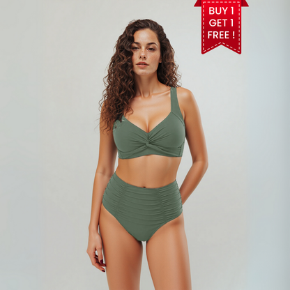 Serene Shore Bandeau Bikini – Buy 1, Get 1 FREE