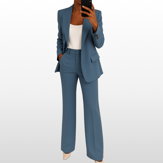 Velora Classic Suiting Set – Tailored Blazer & Trousers