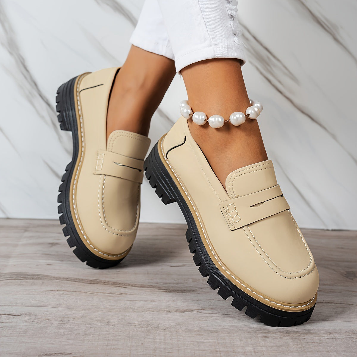 Olivia Penny Loafers Classic Style with Cushioned Ease