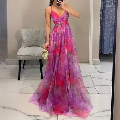 Isla Fleur Flowy Maxi Dress