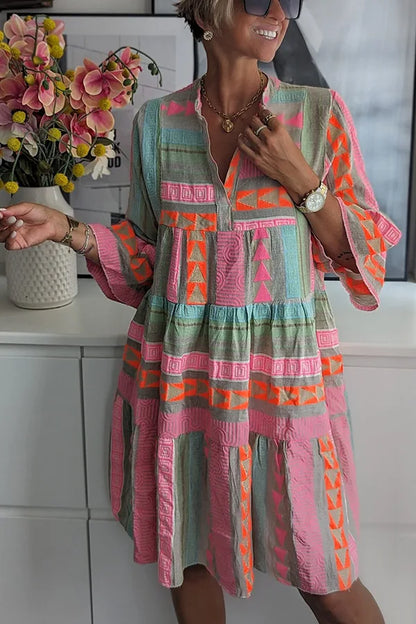 Ella Airy Tiered Boho Dress