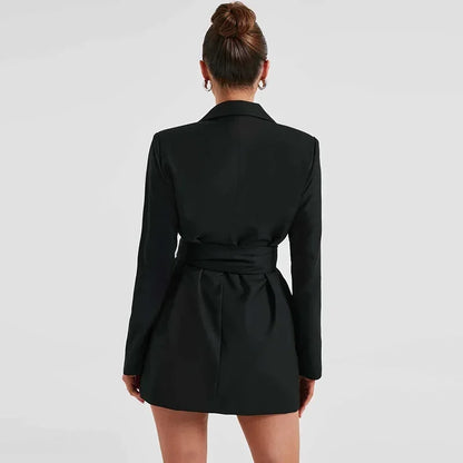 Florence Kate Soft-Tailored Blazer Mini Dress