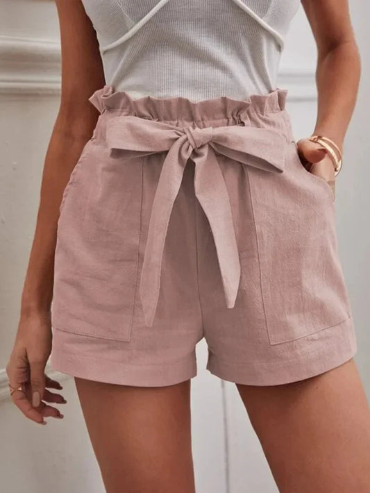 Soraya Ease Lightweight High-Waist Everyday Shorts