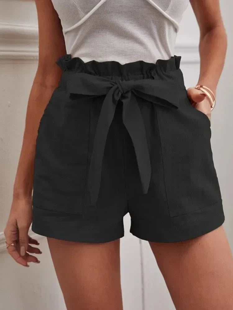 Soraya Ease Lightweight High-Waist Everyday Shorts