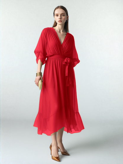 Celeste Chiffon Dream Dress – Light, Flowing Elegance for Every Occasion