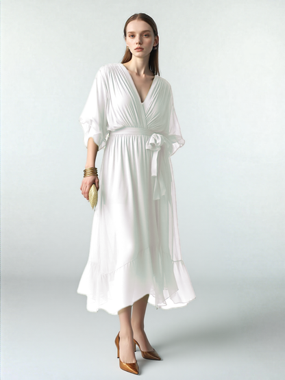 Celeste Chiffon Dream Dress – Light, Flowing Elegance for Every Occasion