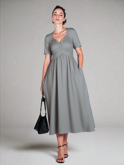 Starlit Grace Midi Dress