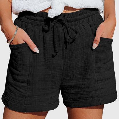 Briony Loose Fit Women’s Shorts with Elastic Waist