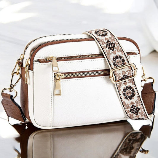 Olivia Luxe Leather Shoulder Bag