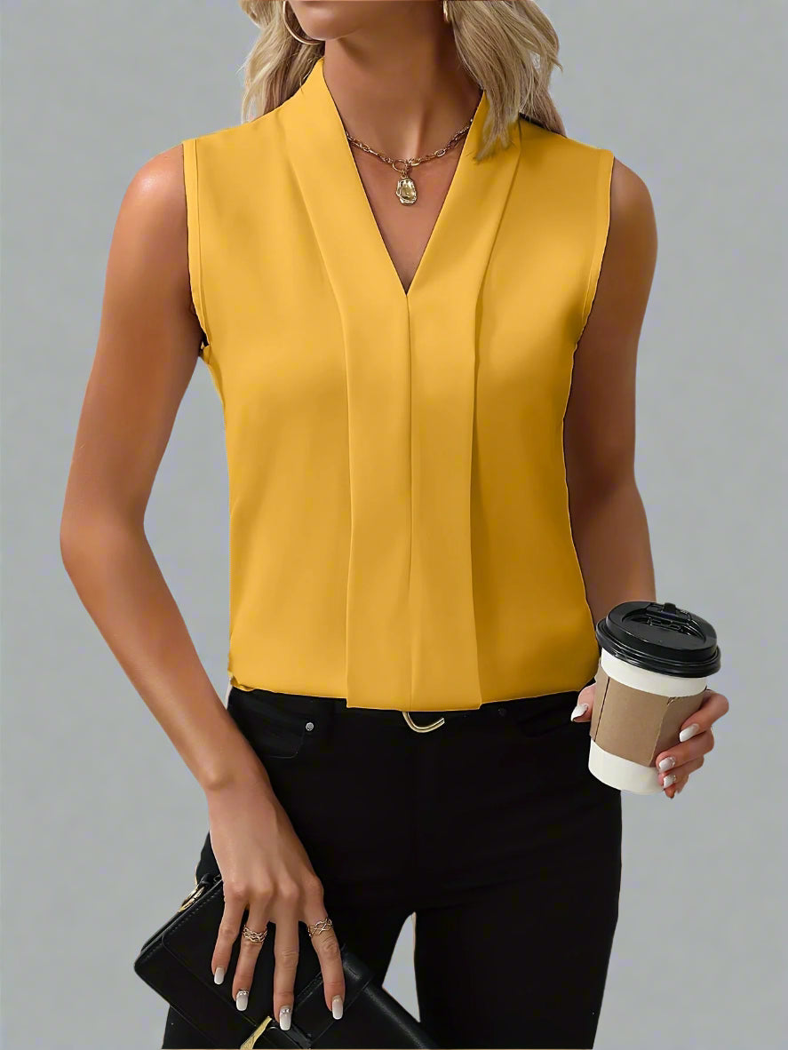 Sophie Easy Elegance V-Neck Blouse