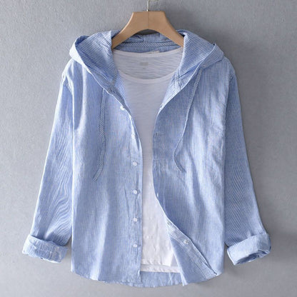 DriftLoom Airweight Linen Hoodie