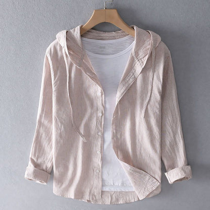 DriftLoom Airweight Linen Hoodie