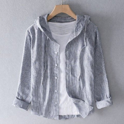 DriftLoom Airweight Linen Hoodie