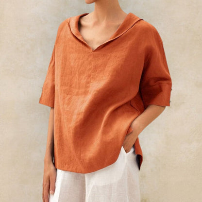 Clare Everyday Luxe V-Neck Blouse